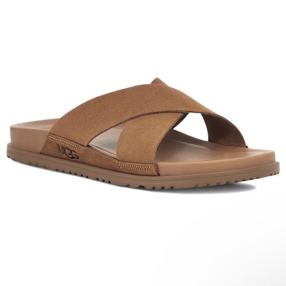 Ugg Wainscott leather slides